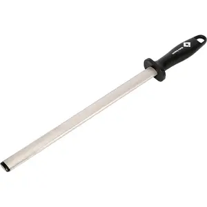 Kota Japan 12 inches. Diamond Carbon Steel Professional Knife Sharpener Rod |   Kitchen, Home or Hunting |   Master Chef, Hunter or Home Gourmet Blade Sharpening Rod or Stick