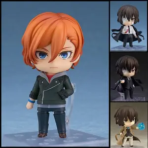 2026 hot itemNendoroid Bungo Stray Dogs Anime Figure Dazai Osamu Nakajima Atsushi 676# 2348# Cartoon Model Movable Doll Ornament Gift