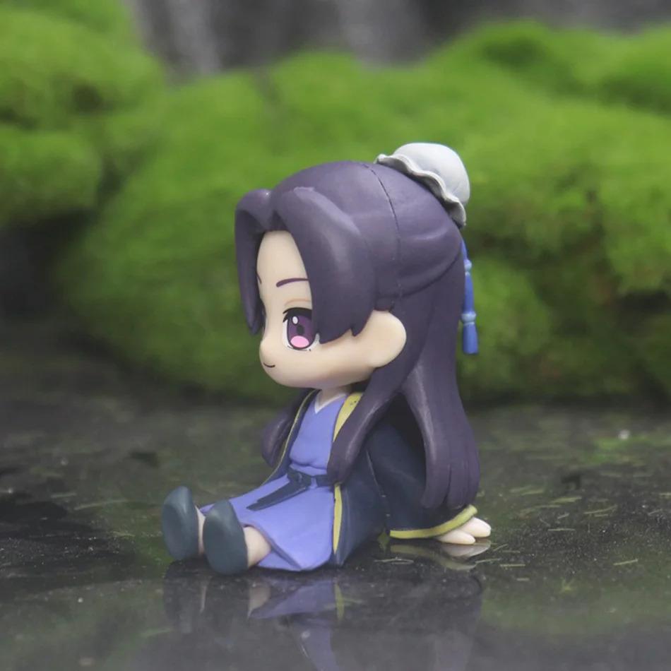 Apothecary Diaries Maomao Jinshi Ren Mini Q Version Figure - Cute Anime Desk Ornament PVC Model Gift for Fans