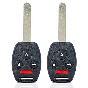 Replacement Smart Remote Car Fob for Honda Accord Sedan 2008-2012 Pilot LX EX 2009-2015 KR55WK49308 267T-5WK49308 5WK49308 313.8MHz ID46 Chip 4Buttons