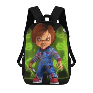 Chucky Backpack - Horror Movie Graphics, Durable, Suitable for Daily Travel and Casual Use