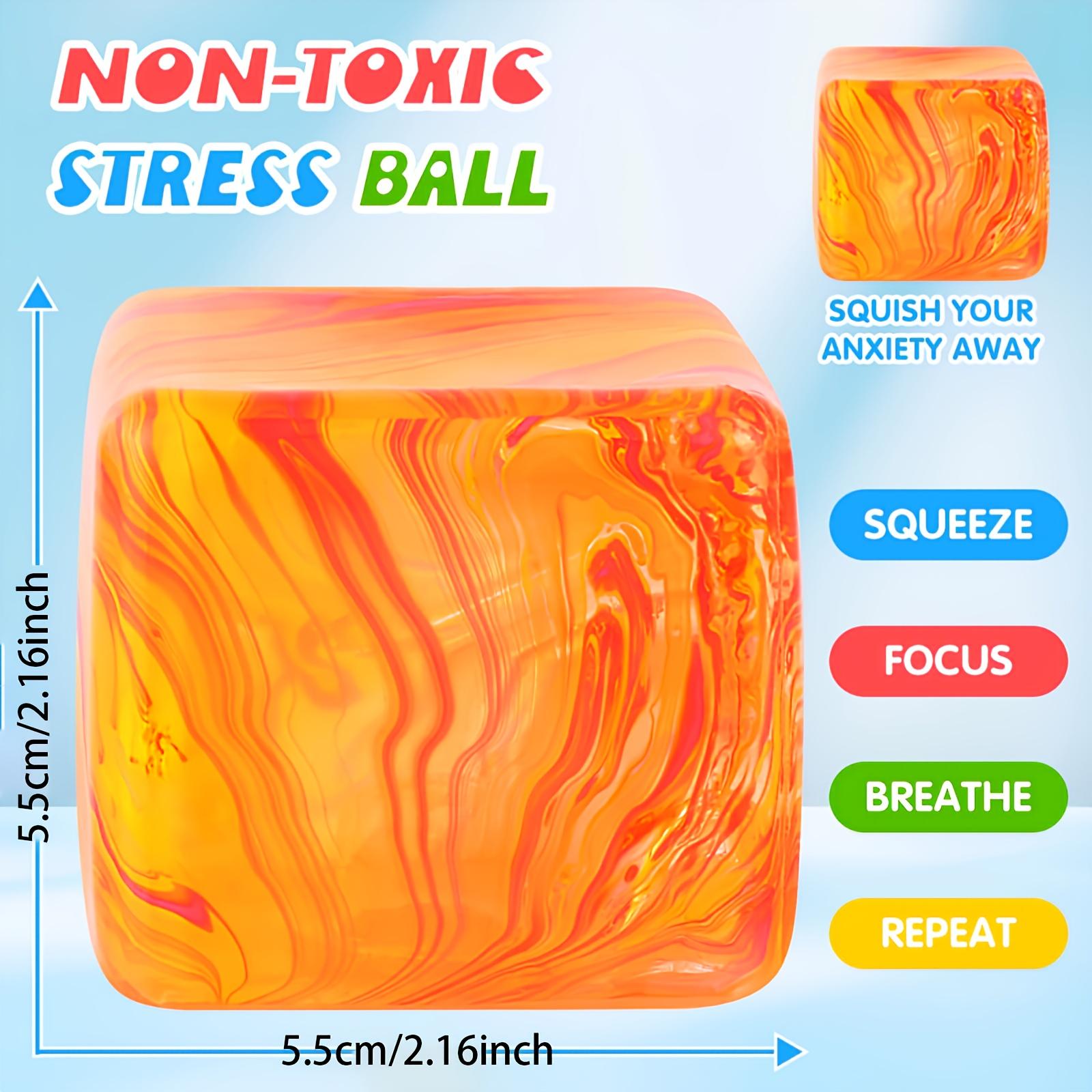 Rotating Soft Plush Rubik's Cube Toy, Stress Relief for Anxiety Adhd Autism, Finger Sensory Game, Fine Motor Skills, Durable Design, Stress Relief Fidgeting