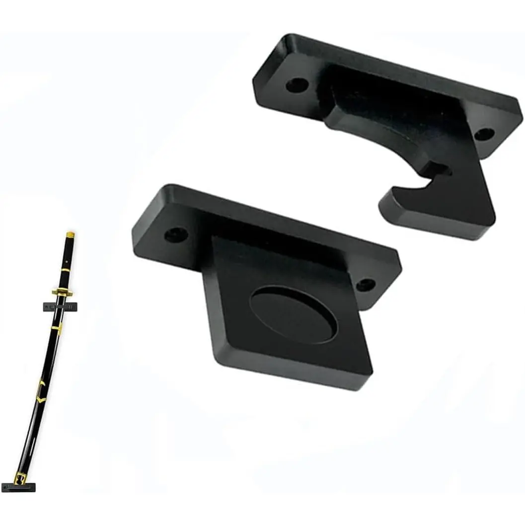 Sword Wall Mount Holder, wall mount,vertical sword holder for wall |   wall mount,Adjustable Vertical Tilt Display for ,Lightsaber,Fishing Rod,Flutes,Billiard Cue Sticks
