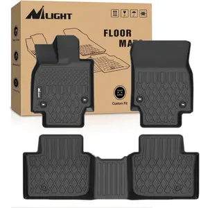 Nilight TPE Floor Mats for Toyota Crown 2023 2024 2025 2026 / Toyota Crown Signia 2025 2026, All Weather Custom Fit Heavy Duty Floor Liners