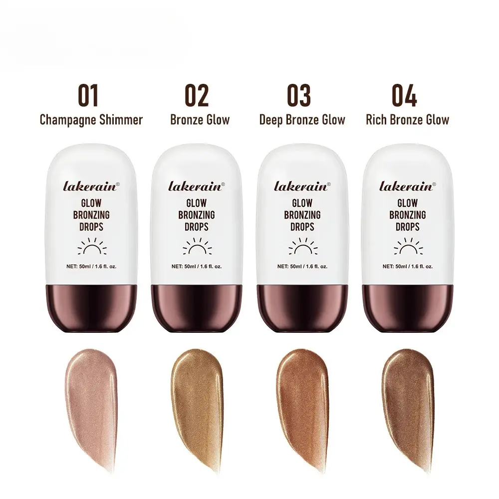 Glow Bronzing Drops Face Peptide Serums Liquid Bronzer Cream Hydrating Makeup For An Everyday Radiant Glow Summer Glow