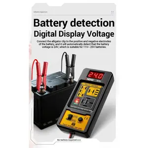 ANENG 11-25V ar Battery Checker Automotive LED Indicator Light Relay Diagnostic Universal Car Relay Tester Voltage Tester RT01