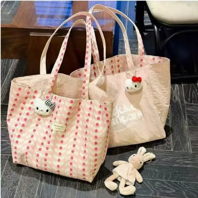 2pc Canvas Tote Bag Set, Women's Large Capacity Handbag, Versatile Shoulder Bag, Casual Commute Shopping Bag, Fashion Lightweight Crossbody Bag, Commuter Bags