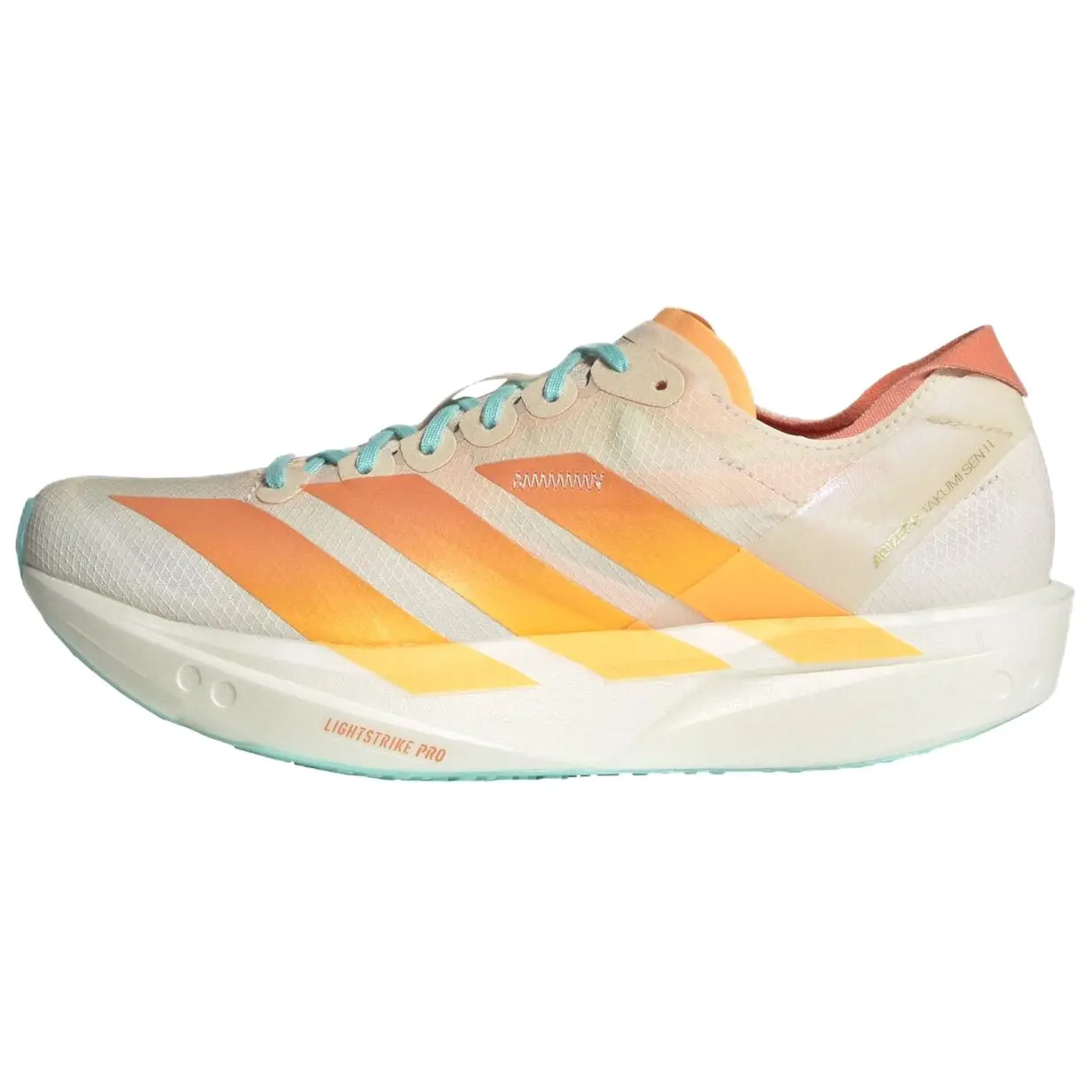 adidas Adizero Takumi Sen 11 Fashionable Comfortable Shock Absorbing Breathable Supportive Lightweight Low Top Running Shoes JQ2820