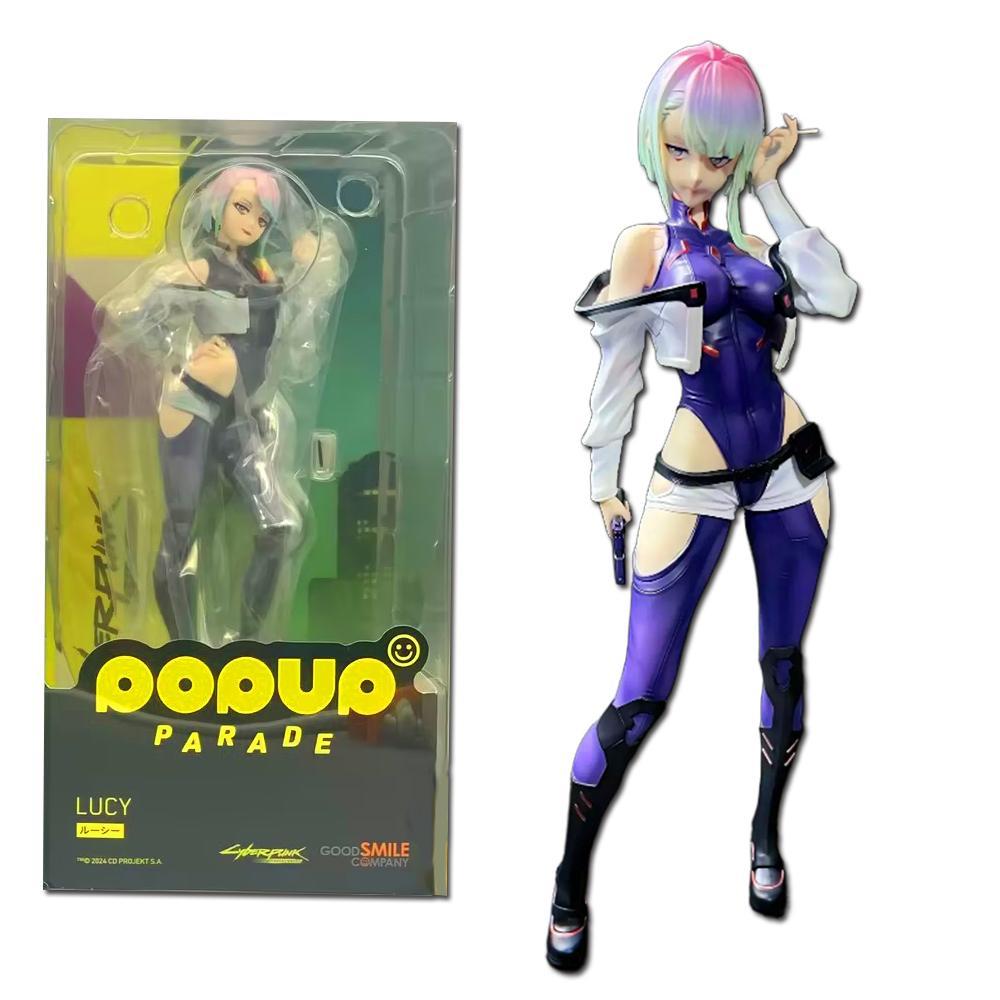 Anime Game Cyberpunk: Edgerunners Rebecca Figure Standing Model Toy Birthday Gift Collection Aciton Figure Desk Decoration Gift