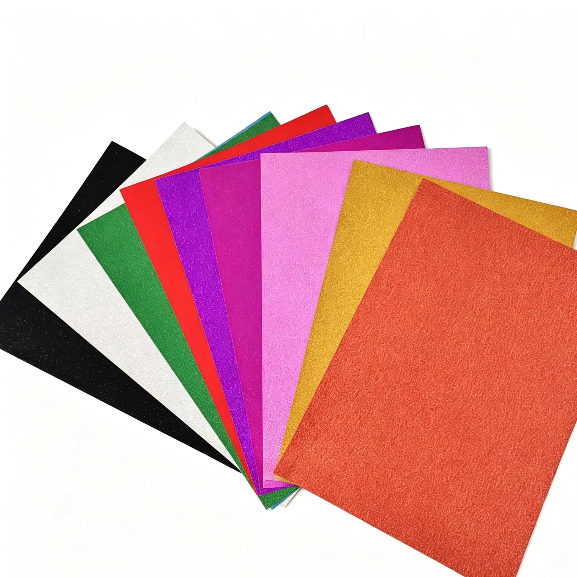 Glitter Cardstock Paper for Cricut, 15 Sheets 15 Colors, Premium Glitter Paper for Crafts, Scrapbooking, A4 Size, 250 Gsm, Ideal for DIY Projects