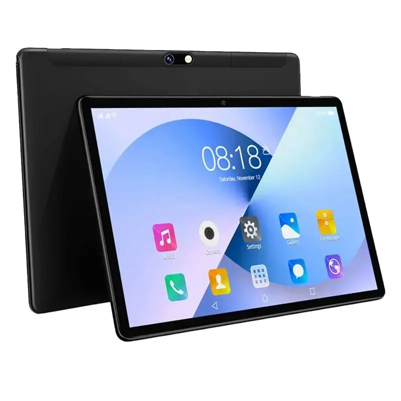 10.1-Inch Android Touchscreen Multifunctional Tablet, 6GB RAM 128 GB ROM Android ,  Dual Sim, 6000 mAh Battery, Metal Design, Student Tablet