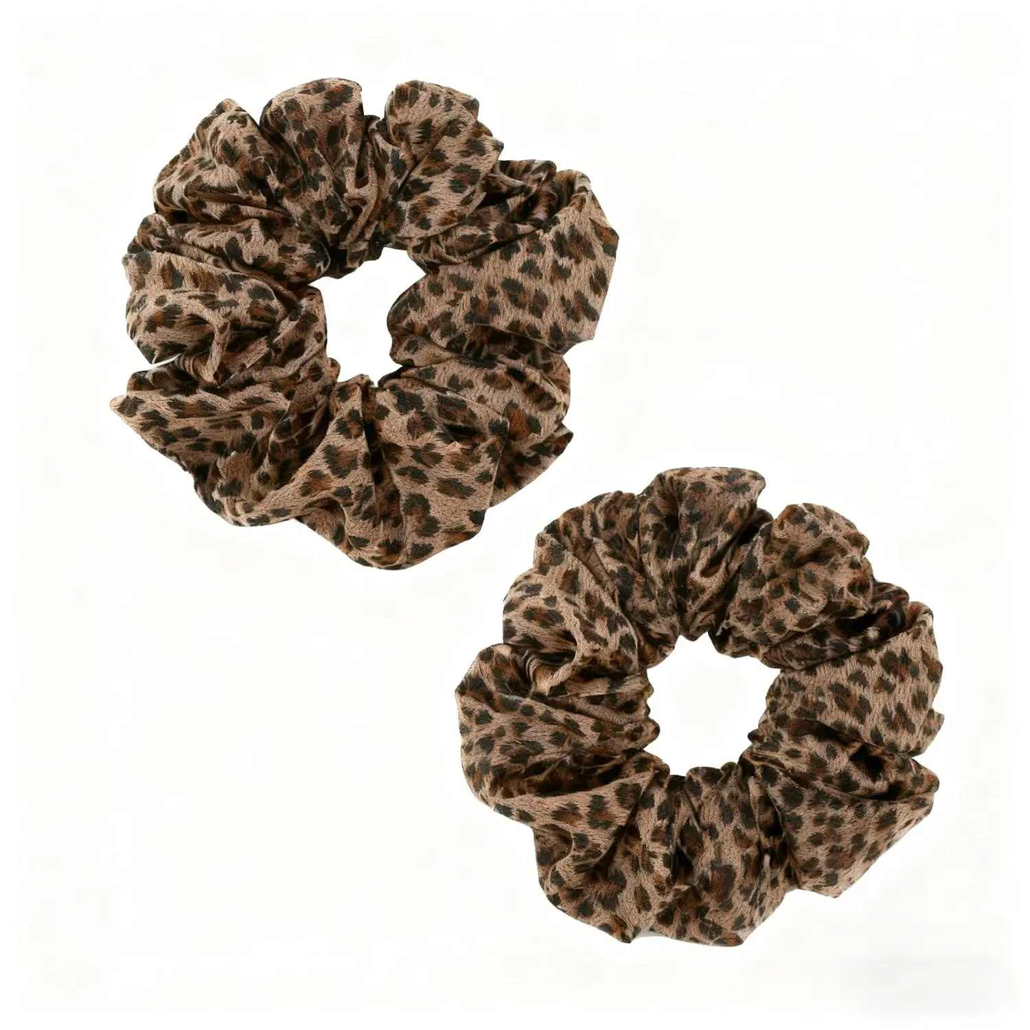 Leopard Scrunchie Elastic  Print Hair Accessories Headdress 2 count | Scrunchies for Women, Leopard Print Scrunchies, Leopard Hair Ties for Women, Leopard Print Hair Accessories