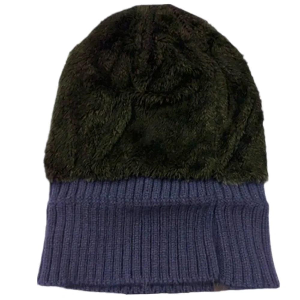 Hot Sale Premium Warm Winter Hat Stylish Plush Fur Lined Thick Cozy Beanie Hat Outdoor Casual Knitted Hats For Men & Women