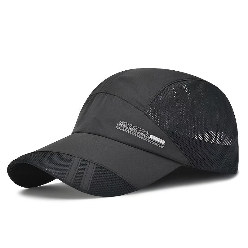 Men's and women's outdoor sports quick-dry baseball cap is suitable for spring and summer running, sports, and mountaineering sun protection