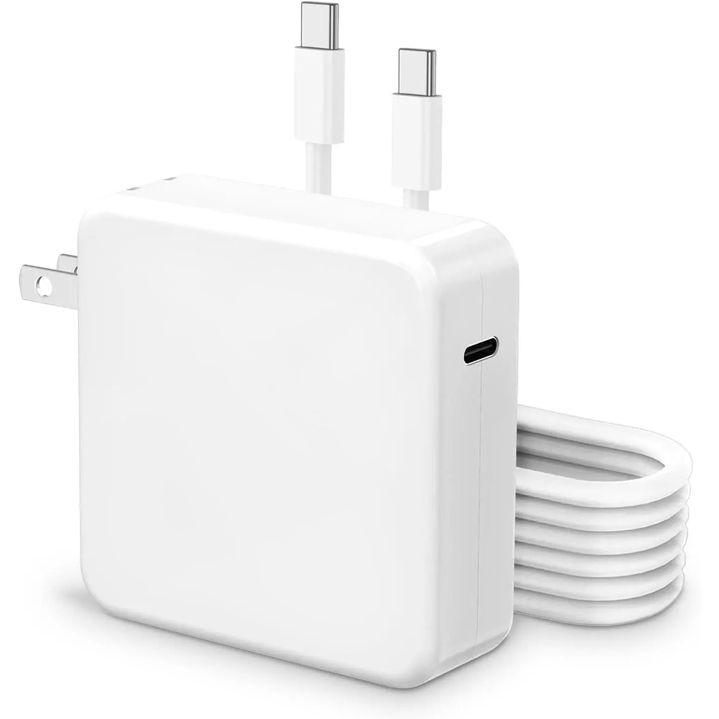 Book Pro Charger - 100W USB C Charger  Compatible with MacBook pro/Air iPad Pro 12.9, 11 inch 2025-2018 M5 M4 M3 M2 M1 and  USB-C Laptops and Phones