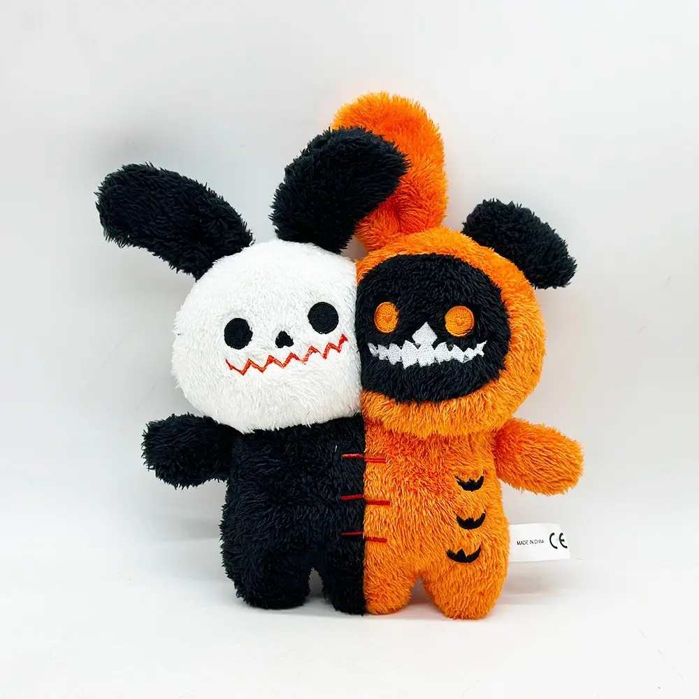 Halloween Plush Toy, Two-Headed Ghost Stuffed Animal, Cozy Living Room Sofa Decoration, Perfect for Halloween Decorations