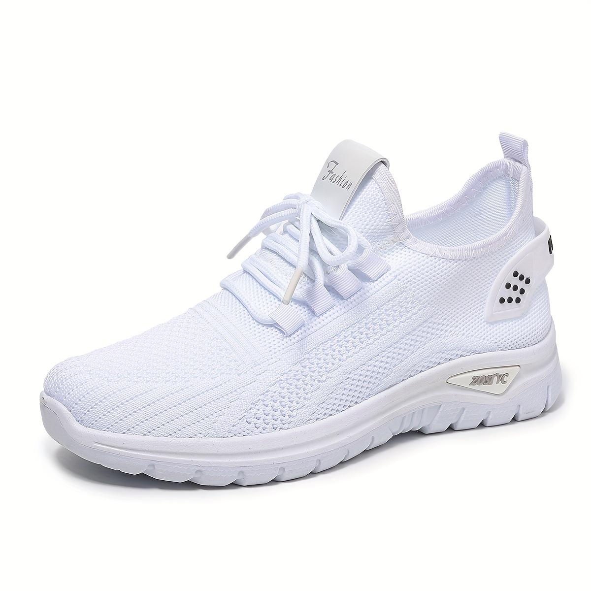 【QUAWUJIE】Women's Plus Size Wide Fit Sneakers 2026 Spring Summer New Arrival Mesh Breathable Lightweight For Ladies Outdoor Daily Wear