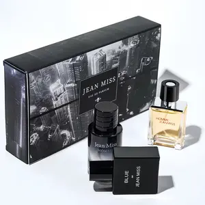 JEAN MISS-Wild Charm Set (3 × 30ml) Eau de Parfum for Women & Men Long-Lasting Fragrance Collection with Flower Lemon & Musk Notes Woody Fresh Aquatic & Spicy Scent for Choice ldeal Gift for Couples Dates & Gatherings