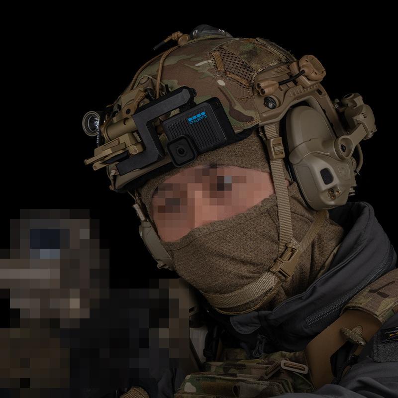 Helmet Base Adapter Holder ABS For FAST/MICH/NVG Helmet GOpro Action Camera Mount Fixed Install Airsoft Helmet Accessories