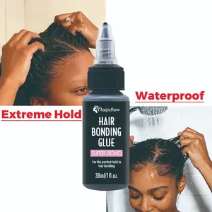 30ML Strong Hold Hair Gel, Waterproof Invisible Formula, No Residue, Safe for All Ages, Unisex Adult Hairstyling Gel