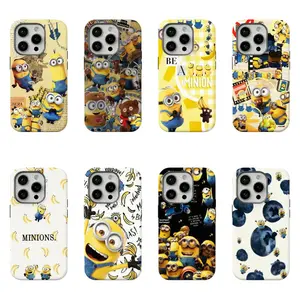 A super cute phone case featuring a cartoon Minion design. Compatible with iPhone models 12 through 17 and Samsung Galaxy S22-26, this durable,. It makes for a perfect gift—an ideal phone case to give to that special someo