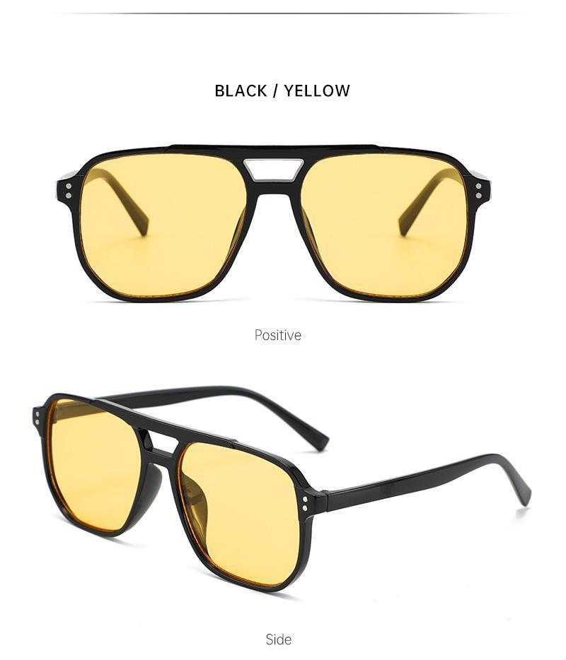 7 Pack Trendy Retro Fashion Sunglasses for Women & Men – 7 Color Versatile Set with UV400 Protection, Lightweight PC Frame & Comfortable Lenses, Stylish Shades for Daily Wear, Parties, Beach & Outdoor Activities