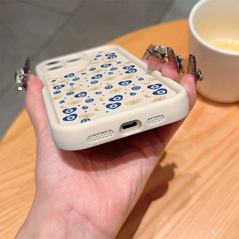 Phone case: High-Rim Lens Protection iPhone Case with  and Golden Heart Eye Pattern, Compatible with iPhone 11/12/13/14/15/16, 16/15/14/13/12/11 Pro Max, XS/XR/X, 7/8 Plus, SE Series - Ideal Birthday Gift for Girlfriend, Boyfriend, or Friends