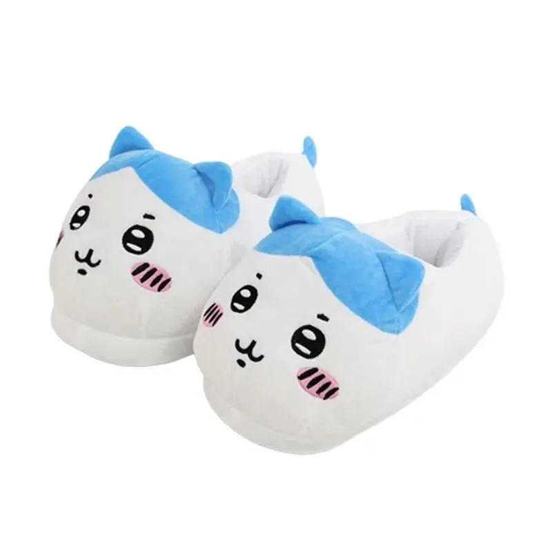Chiikawa Jiikawa Plush Slippers Self-deprecating Bear Usachi Xiaobachiika Cute Slippers Indoor Super Soft Cotton Shoes Girl Gift