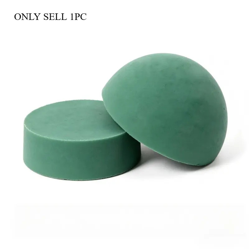 Wet Flower Foam Half Sphere, High Absorbency Floral Foam for Wedding, Home Decor, Parties, DIY Crafts, Diameter 9 Cm/3.54 Inches