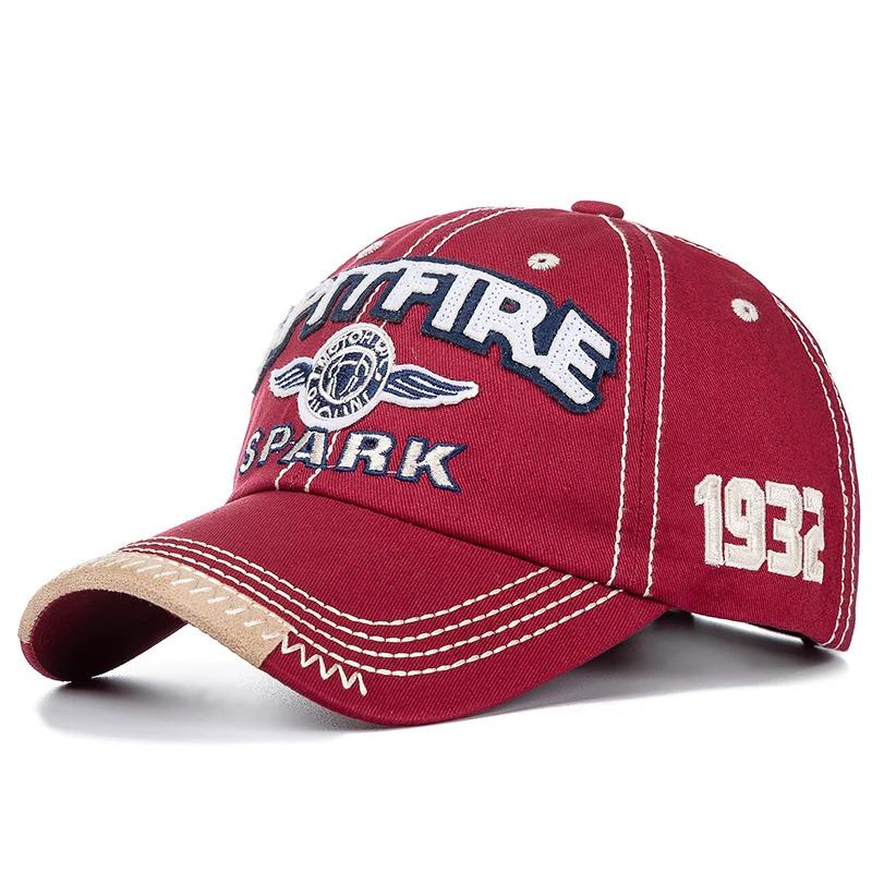 New Unisex Cap Letter Embroidery Cotton Baseball Cap Casual Outdoor Adjustable Cap For Women Men Fashion Street Hat