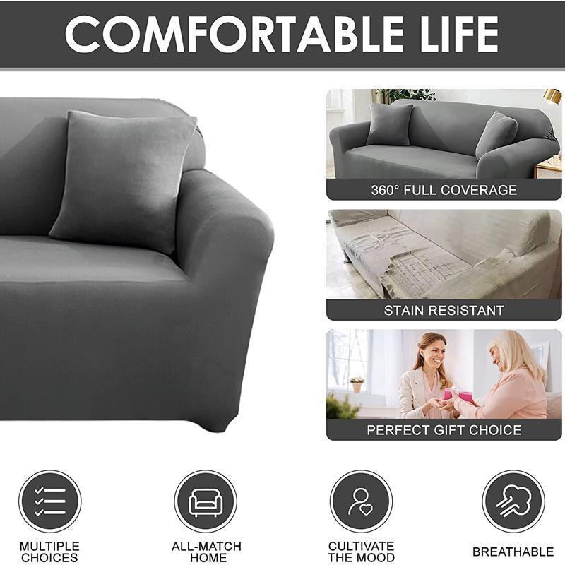 solid corner sofa covers couch slipcovers elastica material sofa skin protector for pets chaselong cover L shape sofa armchair