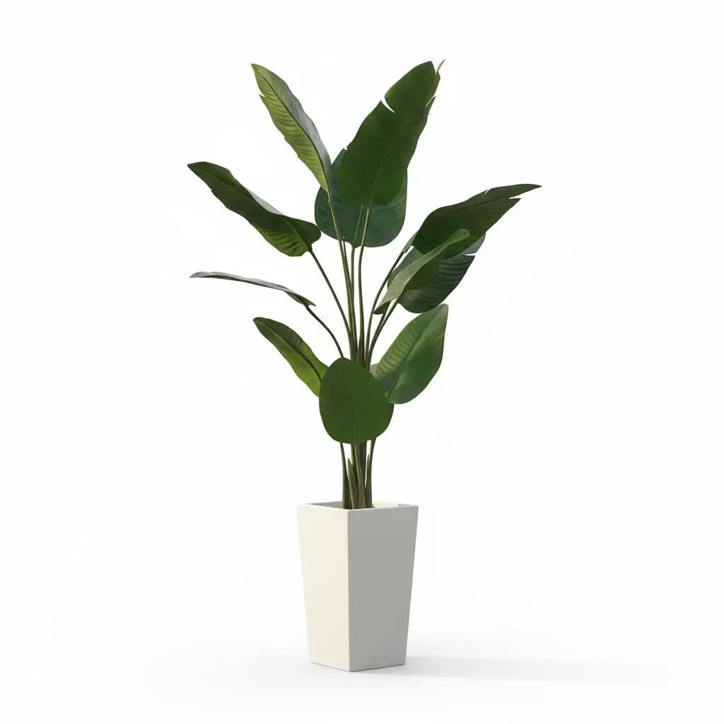 Artificial Potted Tree, Realistic Faux Indoor Plant with Bendable Boughs for Home Decor - Perfect for Living Room, Office, Dining Room Decor