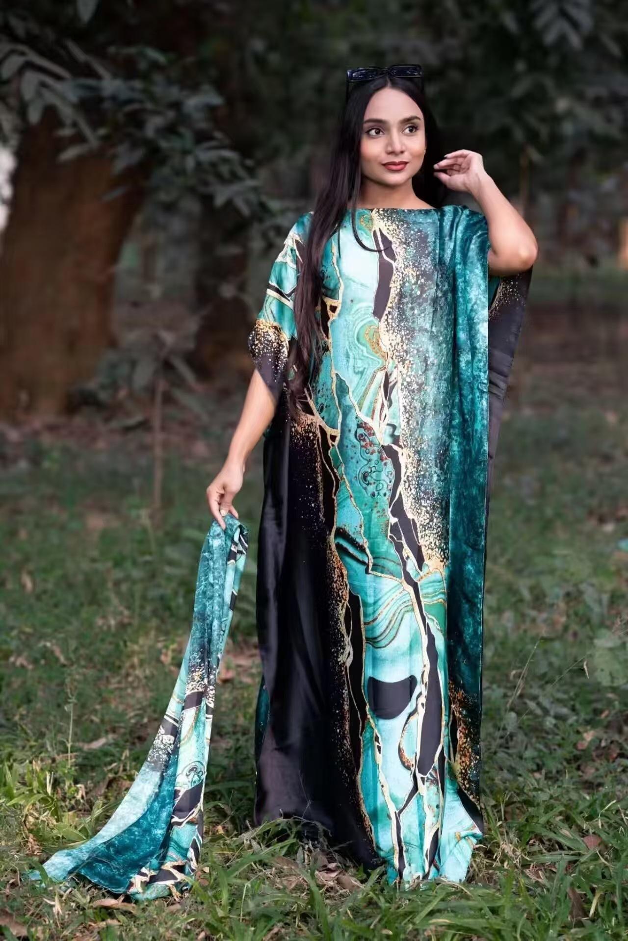 Women's Leopard Print Long Sleeve Kimono & Bandana Set, Casual Open Front Outerwear & Square Scarf Set for Beach Vacation, Beach Cover Up, Ladies Clothes Accessories for All Seasons