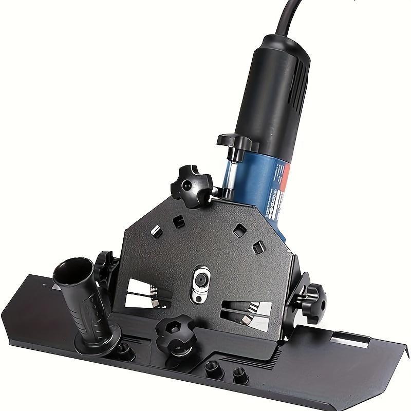 Manual Tile Cutter, 45 Degree Angle Chamfering Tool, Adjustable Angle Grinding Tool Stand for 100/115/125 Angle Grinding Tools, Easy Tile Cutting