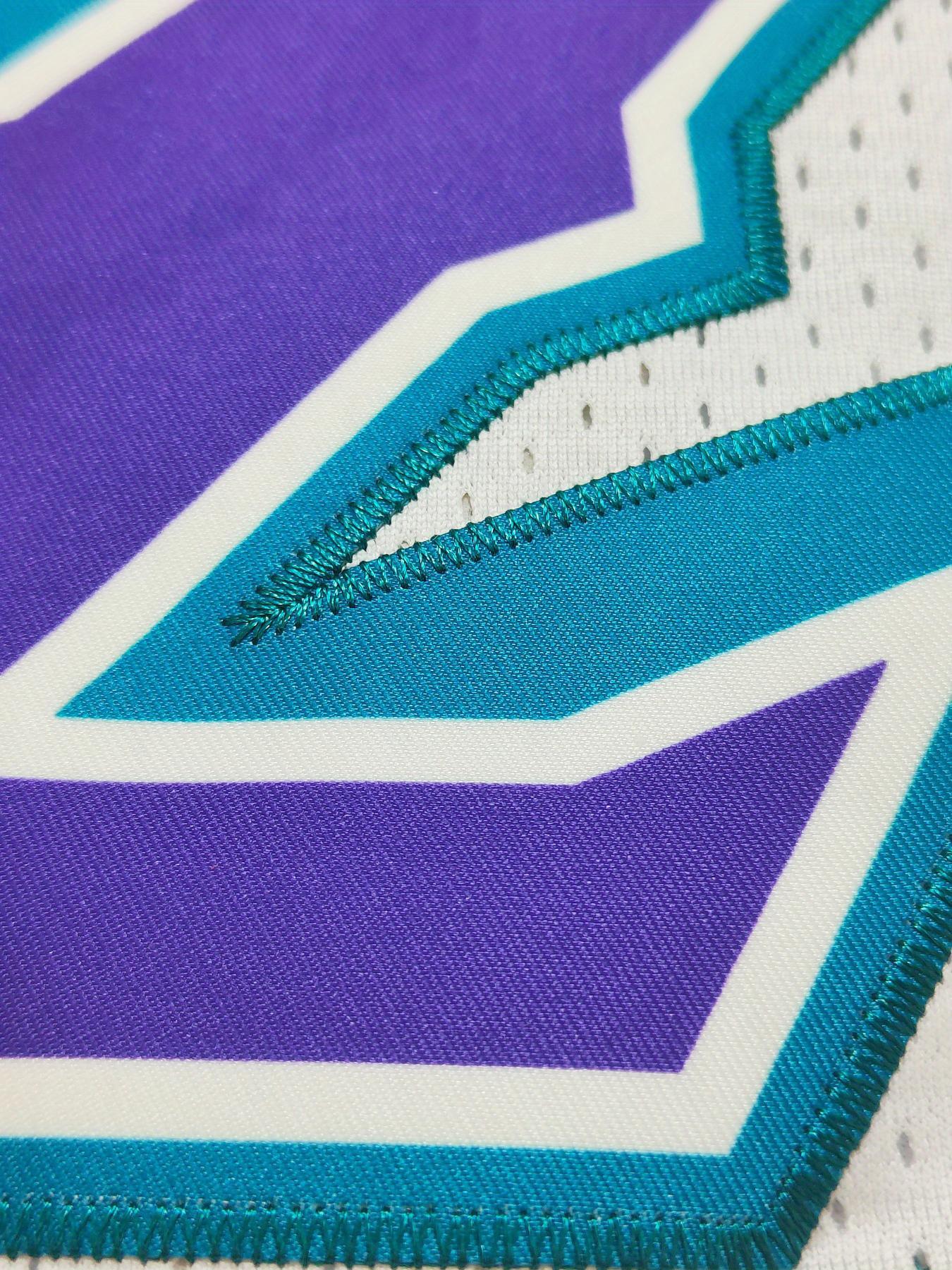 Men's Letter & Number Embroidery Vintage Basketball Jersey, Loose Breathable Sleeveless V-Neck Tank Top, Basketball Sports Jersey for Outdoor Sports, Lightweight Jersey, Breathable Athletic Top