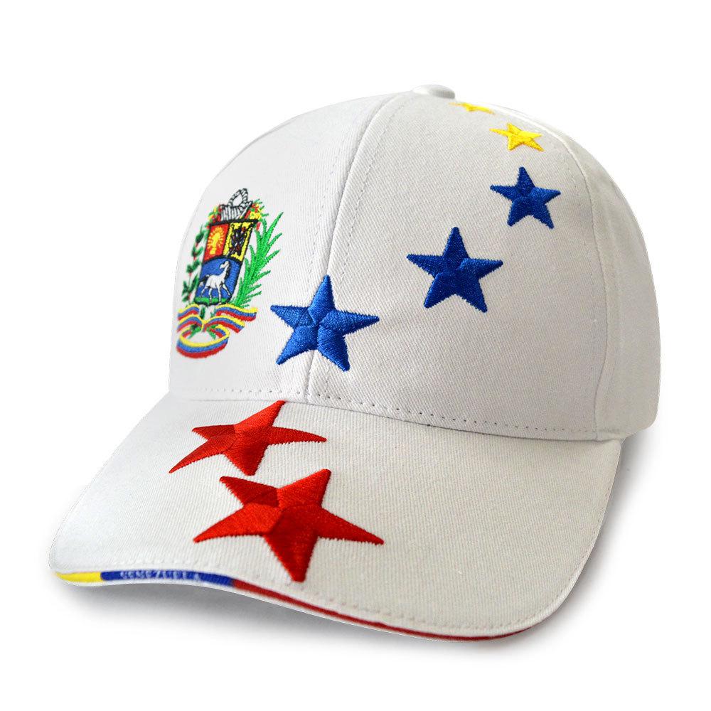 3D Embroidered Venezuelan Flag Baseball Cap| Adjustable Strap| Street Fashion Hat