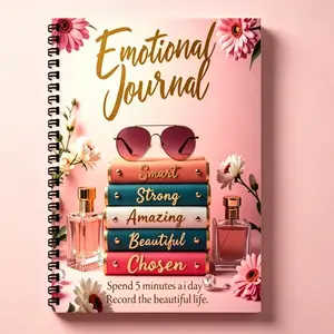 Luxury Emotional Release Journal, Daily Mood Diary for Women, Personal Growth & Self-Reflection Tool, Perfect Gift for Her