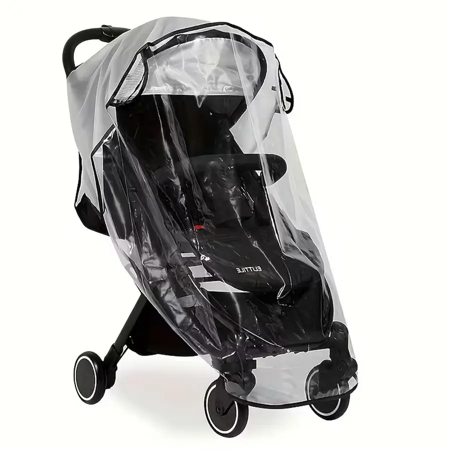 Pushcart Rain Cover Windproof Rainproof Insect-Proof Winter Insulation Baby Car Raincoat Universal Type Pushchair Accessories
