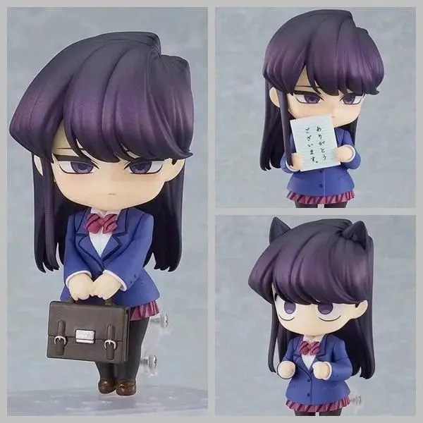 10cm Komi Shoko Komi-san wa Komyushou Desu 1853# 1853 Anime Figurine Action Figure Toys Doll Collection Christmas Gift With Box Popular toys 2026 Hot selling toys