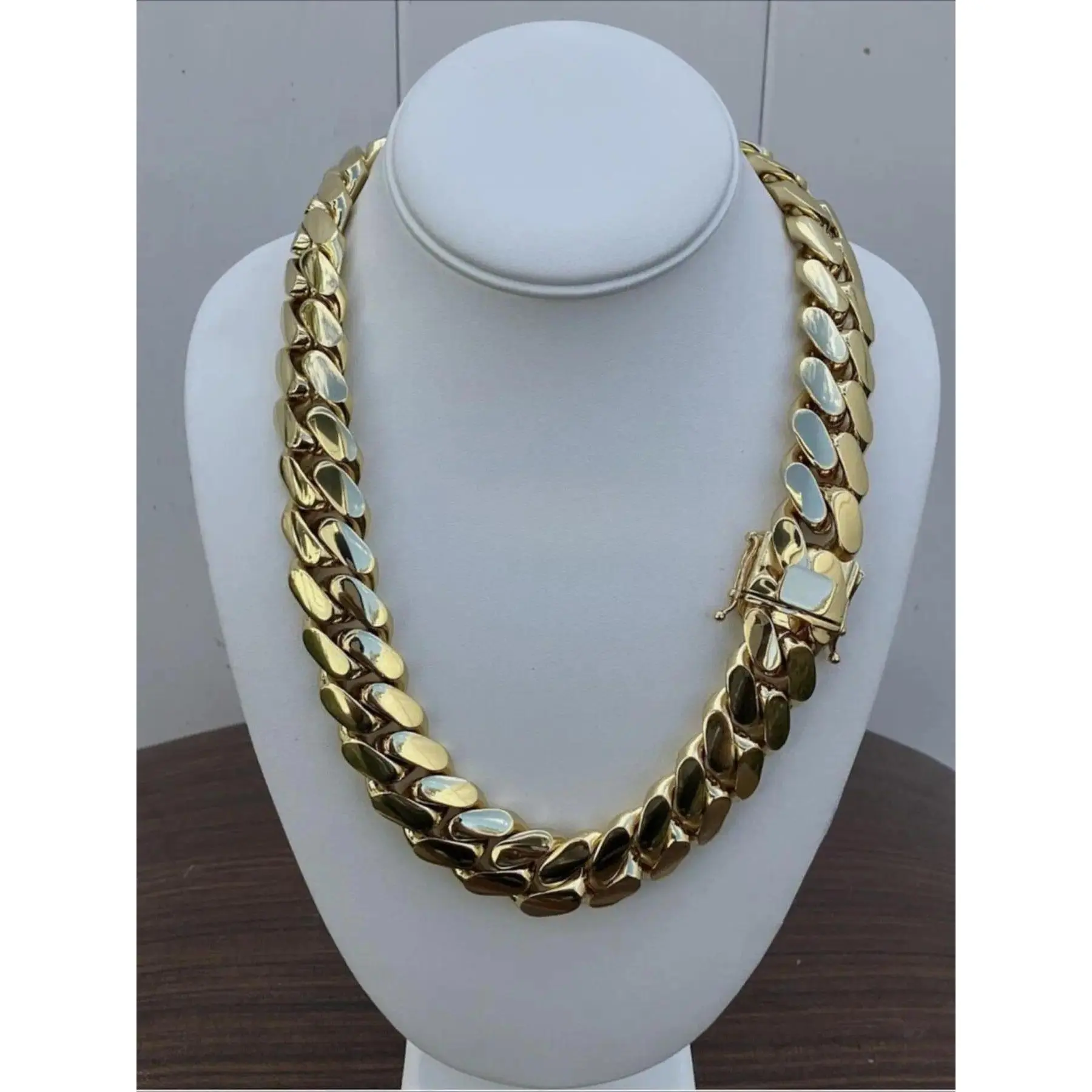 22mm Honor Premium Curve Cuban Chain, Heavy Duty Hip Hop Cuban Chain, Hip Hop Rap Cuban Chain Accessories, Chilled Hip Hop Style Rhombus Cuban Chain, Gift for Boyfriend Gift for Girlfriend
