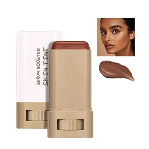 Beauty Balm Serum Boosted Skin Tint, Foundation Stick, Tinted Moisturizer for Face, Full Coverage Foundation, Concealer Stick for Foundation Makeup, Contour Sticks for Face Makeup, Dewy Finish ( # 02)
