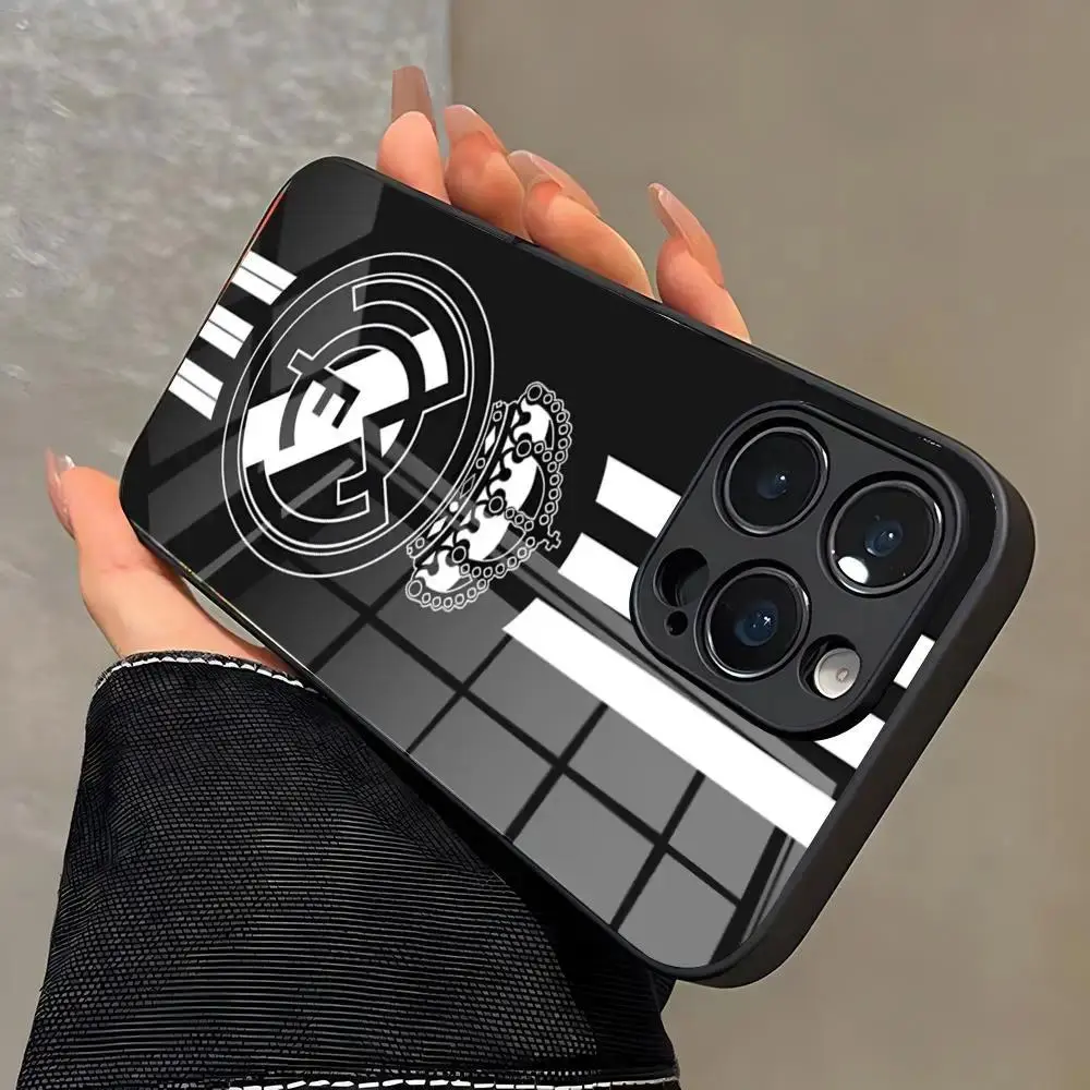 Football Phone Case For IPhone 17 Pro Max 16 15 14 Pro Max 13 11 X Plus Samsung Galaxy S26 S25 S24 S23 S22 Glass Cover