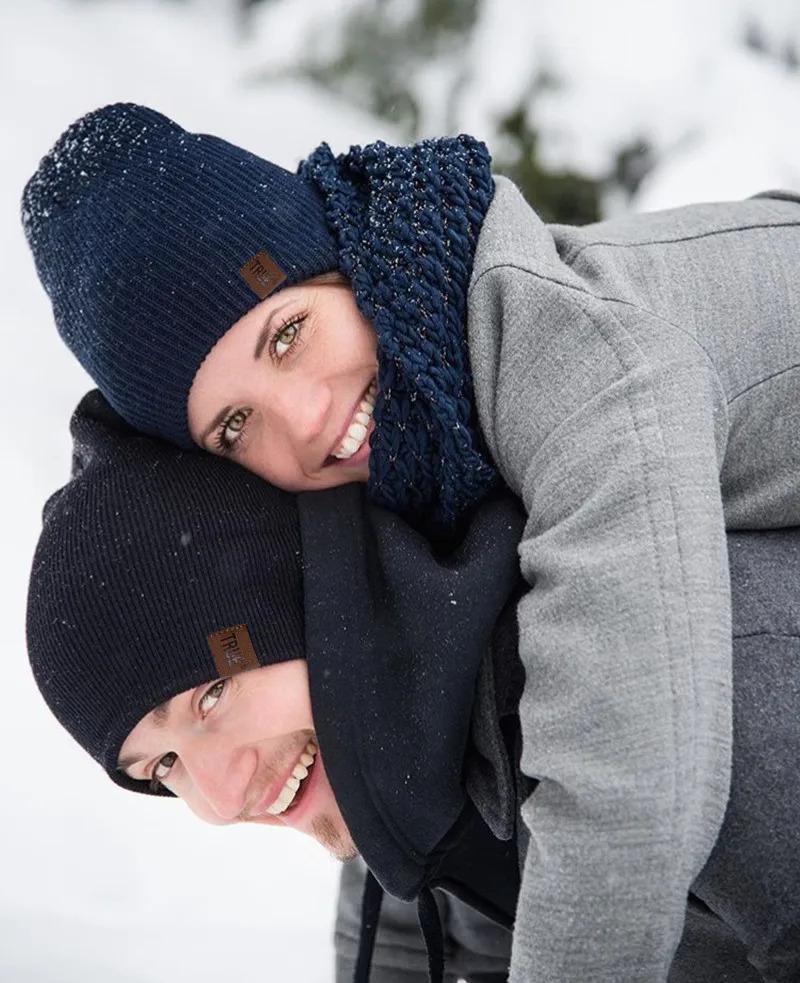 Hot Sale Unisex Casual Beanie Hat Men Women Basic Knitted Winter Hat Streetwear Beanie Cap