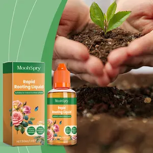 MoonSpry Universal Plant Rooting Booster & Growth Nutrient Solution (for Indoor Pots, Flowers, Lawns)