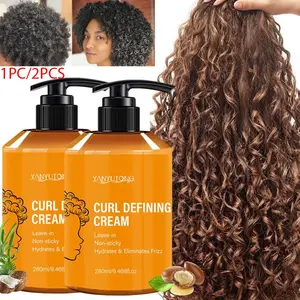 Wave Enhancing Hair Balm, Cream, Curly Haircare, Moisturizing & Smooth Texture, Contains Jojoba Oil & Shea Butter, for Wavy Curls, No Alcohol/aerosol