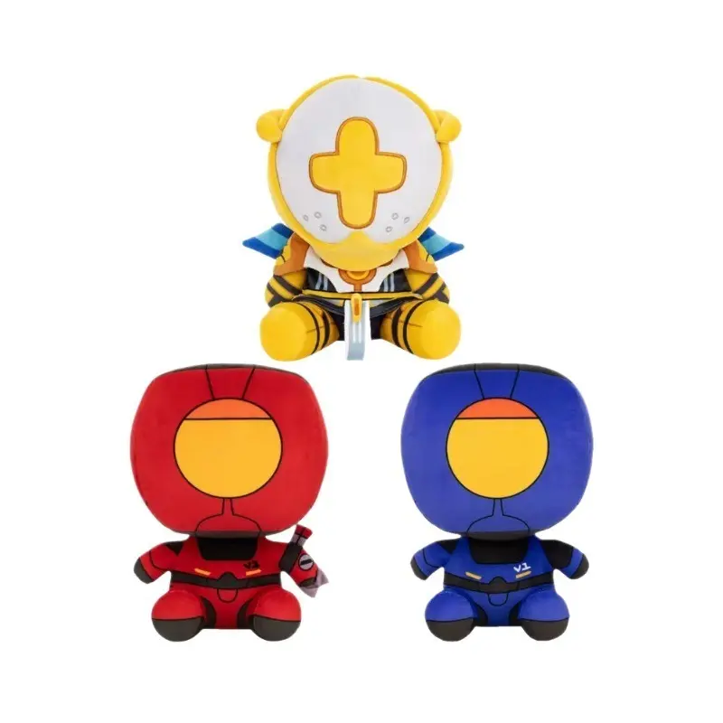 ULTRAKILL Plush Toy, V1 V2 Gabriel Game Stuffed Doll, Soft Sitting Plush Figure, Game Fan Collectible Home Decor Gift