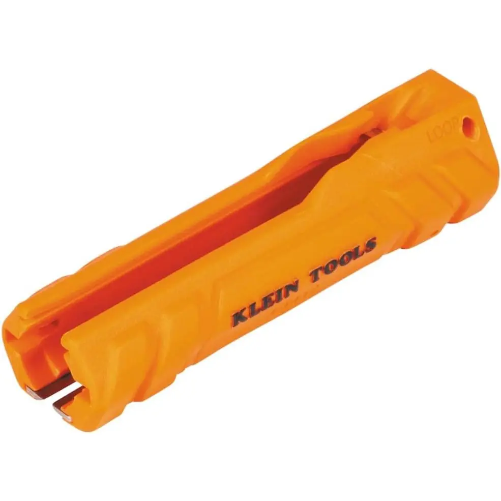 L1412 5-in-1 Cable Stripping Tool for 12-14 AWG, NM Cable Ripper (12/2 and 14/2 Romex), with Wire Looping Hole