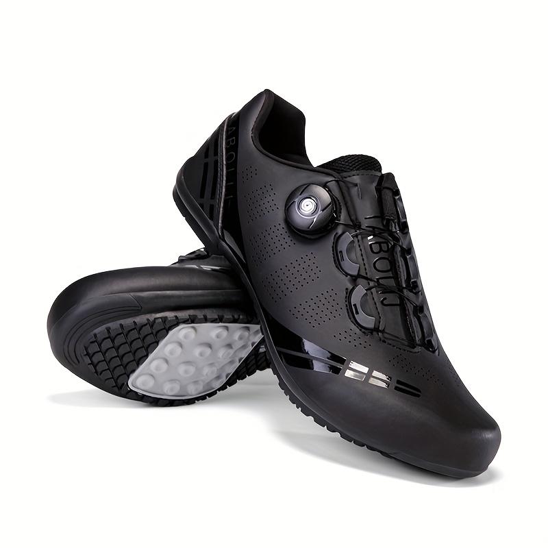 Sneakers, Rubber Sole Clip-less Universal Cycling Shoes for Men and Women, Non-locking Hard Sole Bike Shoes with Boost