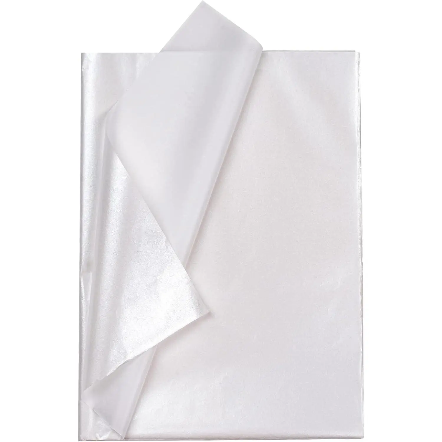 RUSPEPA Gift Wrapping Tissue Paper, 25 Sheets Metallic & Solid Color Tissue Paper for Gift Bags, DIY Crafts and Party Decor, Premium Wrapping Paper Sheets for Birthday, Wedding, Baby Shower,Christmas,Valentine’s Day, Boutique Packaging, 19.5 x 27.5 Inches