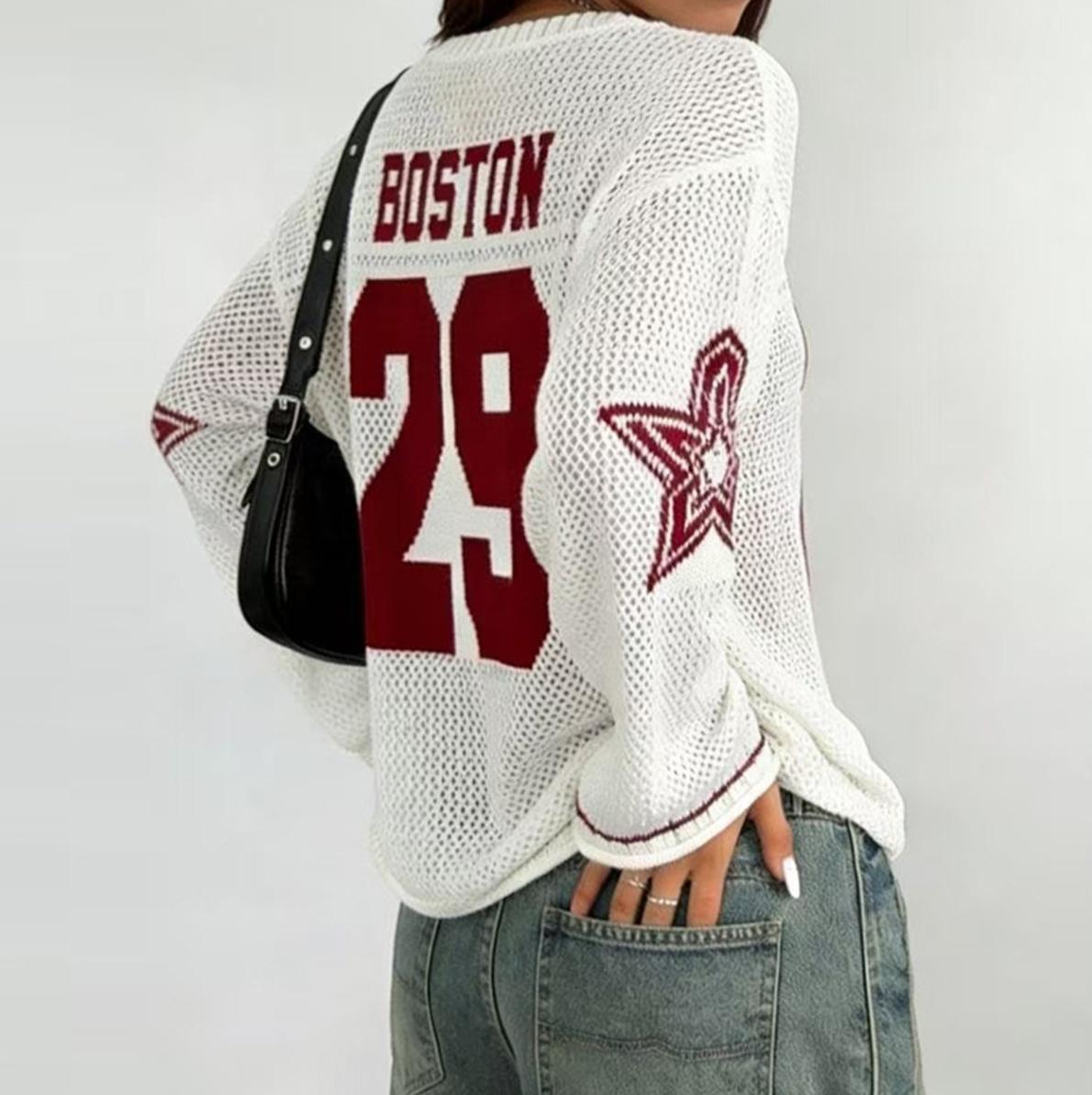 Y2k Sweater for Women & Men, Retro Streetwear Pullover, Unisex Knitwear Tops, Casual Knitted Sweater Ideal for Couple Matching Outfits